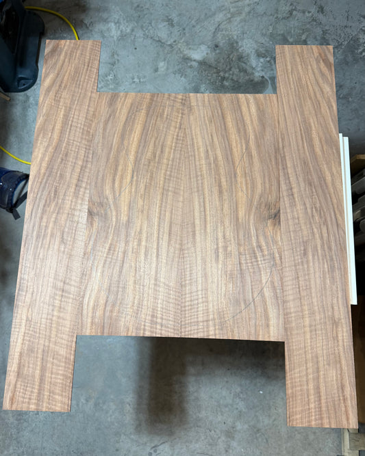 Figured Claro Walnut Back and Sides