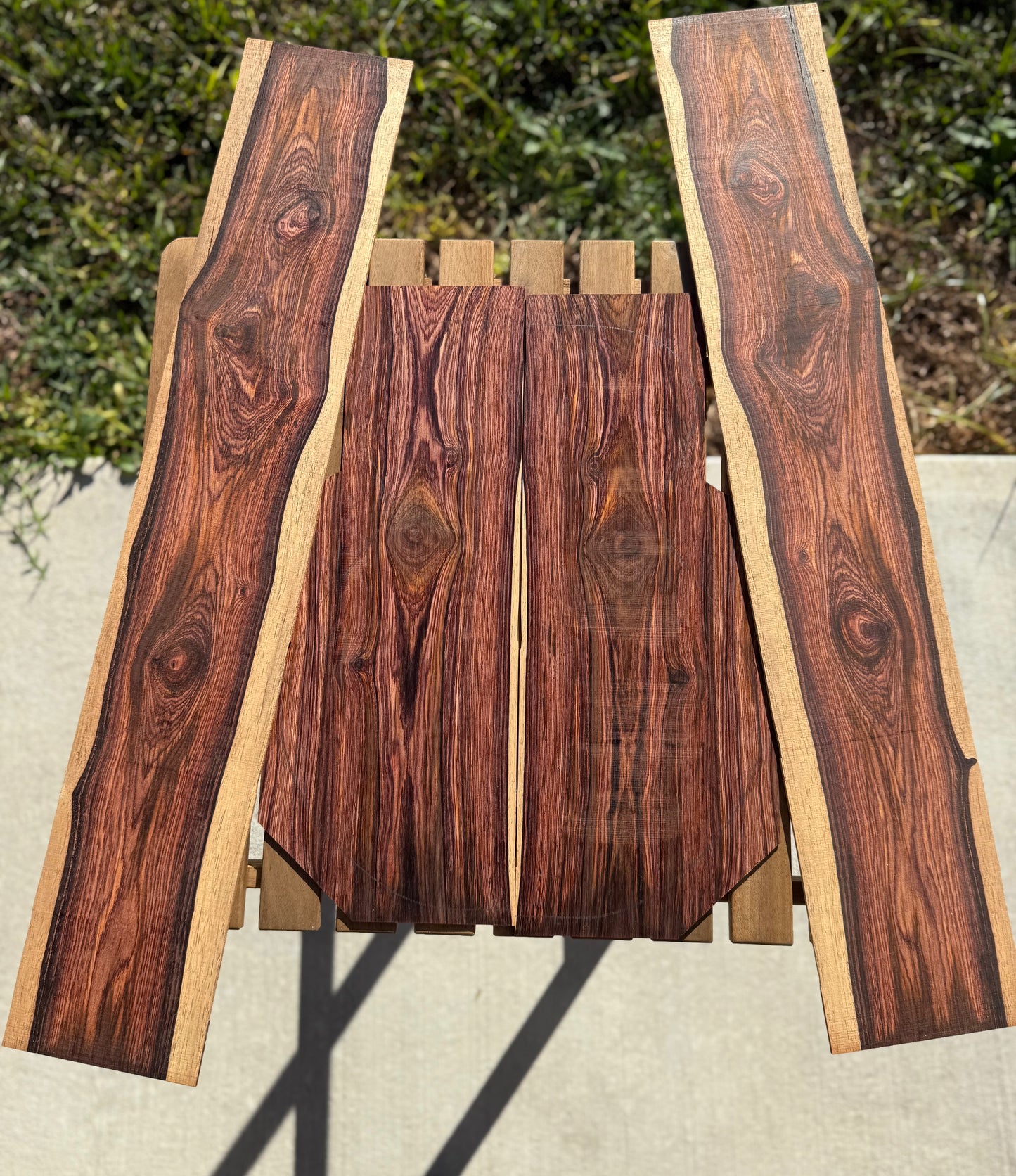 Old Stock Cocobolo back and Sides